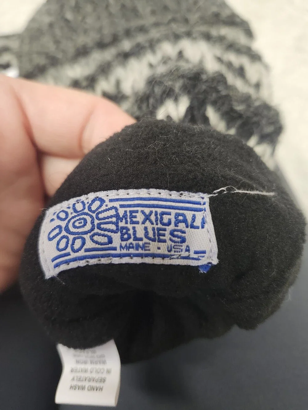 • NWT Mexicali Blues Unisex 100% Wool Mittens One Size Fits Most Charcoal